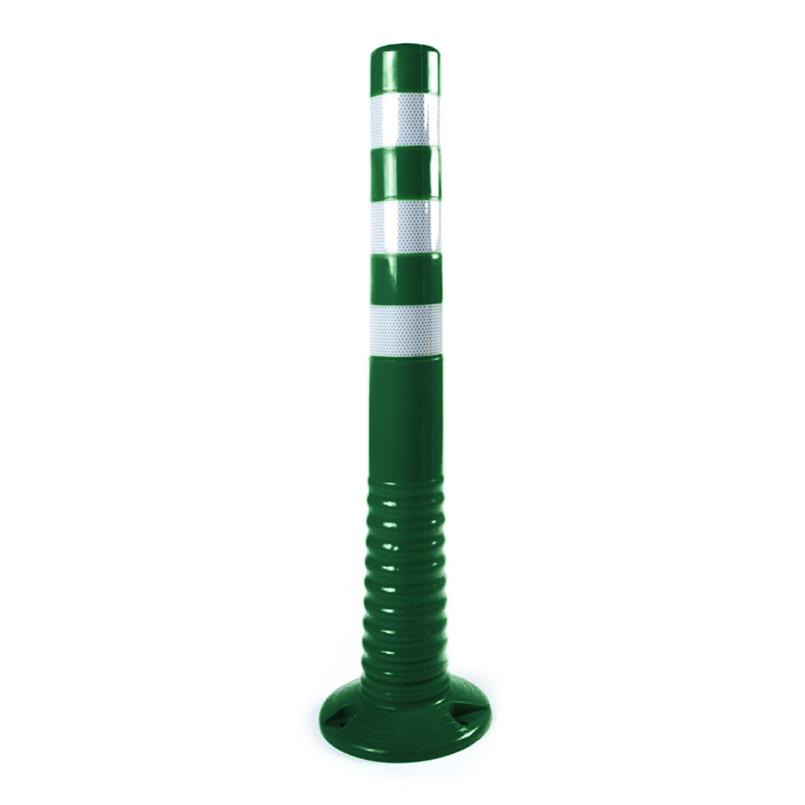 Balise de signalisation vert foncé - 75cm