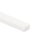 Bande caoutchouc compact blanc LxH=20x10mm (L=25m)