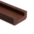 Bord Dalles de jeux rouge 6mm (LxLxH=100x10x4,2cm)