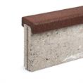 Bord Dalles de jeux rouge 6mm (LxLxH=100x10x4,2cm)