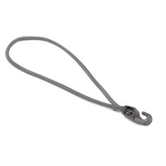 Boucle élastique avec crochet gris L=40cm (25 pièces)