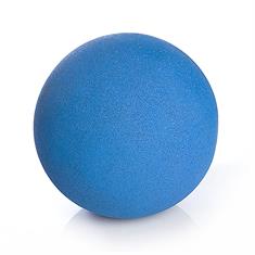 Boule caoutchouc aire de jeux bleu 50cm