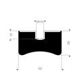 Butée conique type DS/E 50x28mm (M10) set 10 pièces