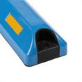 Butée de parking PVC bleu LxLxH=540x150x101mm