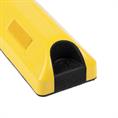 Butée de parking PVC jaune LxLxH=540x150x101mm