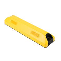 Butée de parking PVC jaune LxLxH=540x150x101mm