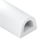 Caoutchouc cellulaire profile D blanc LxH=12x10mm (L=50m)