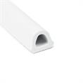 Caoutchouc cellulaire profile D blanc LxH=12x10mm (rouleau 50 m)