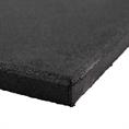 Carrelage fitness premium noir 100x100x2cm