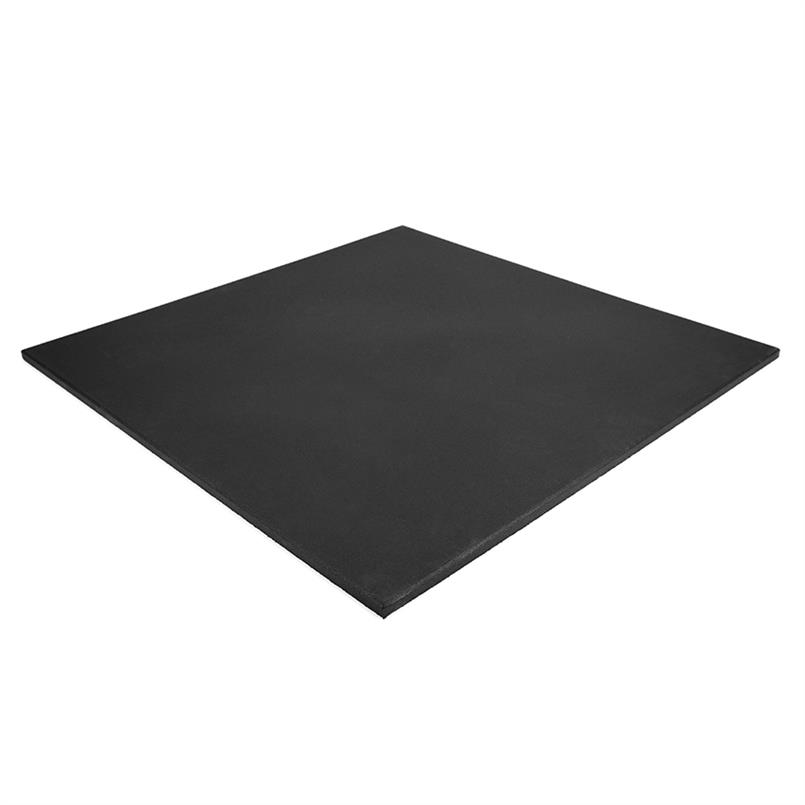 Carrelage fitness premium noir 100x100x2cm