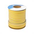 Celrubber zk D-profiel grijs BxH=12x10mm (Rol 50 meter)