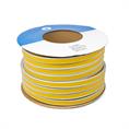 Celrubber zk D-profiel grijs BxH=21x15mm (rol 50 meter)