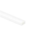 Corde rectangulaire en mousse silicone blanc BxH= 15x8mm (L=50m)