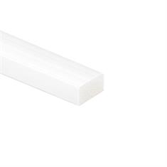 Corde rectangulaire en mousse silicone blanc BxH=25x15mm (L=20m)