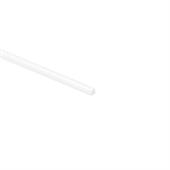 Corde rectangulaire en mousse silicone blanc BxH= 4x4mm (L=100m)