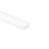 Corde rectangulaire mousse silicone blanc LxH=10x20mm (L=25m)