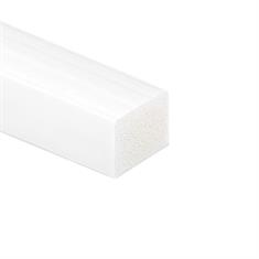 Corde rectangulaire mousse silicone blanc LxH=35x35mm (L=10m)