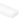 Corde rectangulaire mousse silicone blanc LxH=40x20mm (L=20m)