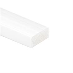Corde rectangulaire mousse silicone blanc LxH=40x20mm (L=20m)
