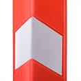 Cornière de protection droit EVA mousse rouge LxLxH=805x101x101mm