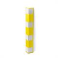 Cornière de protection rond EVA mousse jaune LxLxH=805x101x101mm