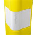 Cornière de protection rond EVA mousse jaune LxLxH=805x101x101mm