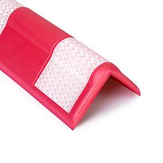 Cornière de protection rond EVA mousse rouge LxLxH=805x101x101mm