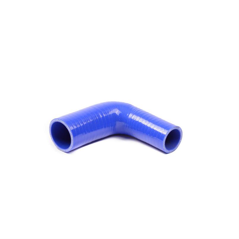 Coude reducteur silicone 90 degrés bleu D=22/19mm