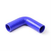 Coude silicone 90 degrés bleu D=22mm L=150mm