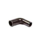 Coude silicone réducteur 90 degrés noir D=63/51mm