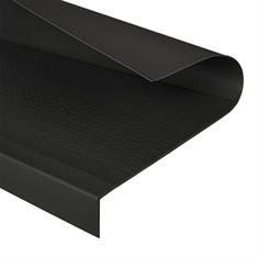 Couverture complète Marche d'escalier noire LxLxH=1200x460x40mm