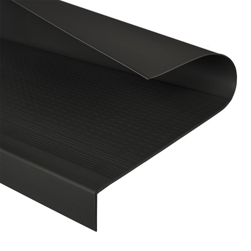 Couverture complète Marche d'escalier noire LxLxH=1200x460x40mm