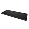 Couverture pastilles complète Marche d'escalier noire LxLxH=1200x46x40mm
