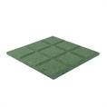 Dakterrastegel groen 40x40x2,5cm (Set 5 stuks)