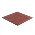 Dakterrastegel rood 40x40x2,5cm (Set 5 stuks)