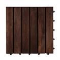 Dalle de terrasse en bois Oslo 30x30x2,4cm (set de 10 pieces)