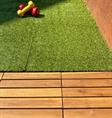 Dalle de terrasse en bois Stockholm 30x30x2,4cm (set de 10 pieces)