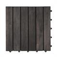 Dalle de terrasse en bois Tromso 30x30x2,4cm (set de 10 pieces)