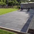 Dalle de terrasse gris 50x50x2,5cm