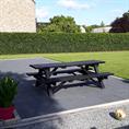 Dalle de terrasse gris 50x50x2,5cm