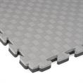 Dalle mousse de fitness gris fonce/clair 1000x1000x25mm