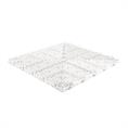 Dalles clipsable en grille blanc 300x300x15mm (25 pièces)