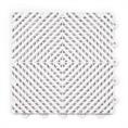 Dalles clipsable en grille blanc 300x300x15mm (25 pièces)