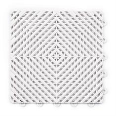 Dalles clipsable en grille blanc 300x300x15mm (25 pièces)