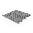 Dalles clipsable en grille gris 300x300x13mm (25 pièces)