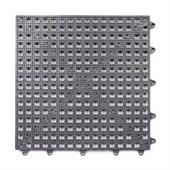 Dalles clipsable en grille gris 300x300x13mm (50 pièces)