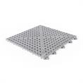 Dalles clipsable en grille gris clair 300x300x13mm (25 pièces)