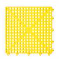 Dalles clipsable en grille jaune 300x300x13mm (50 pièces)