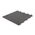 Dalles clipsable en grille noir 300x300x13mm (25 pièces)