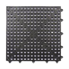 Dalles clipsable en grille noir 300x300x13mm (25 pièces)